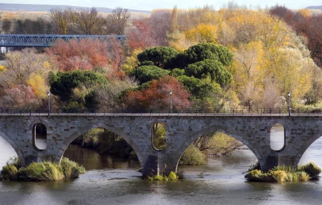 A Los Ojos Del Rio Duero Zamora Buitenkant foto