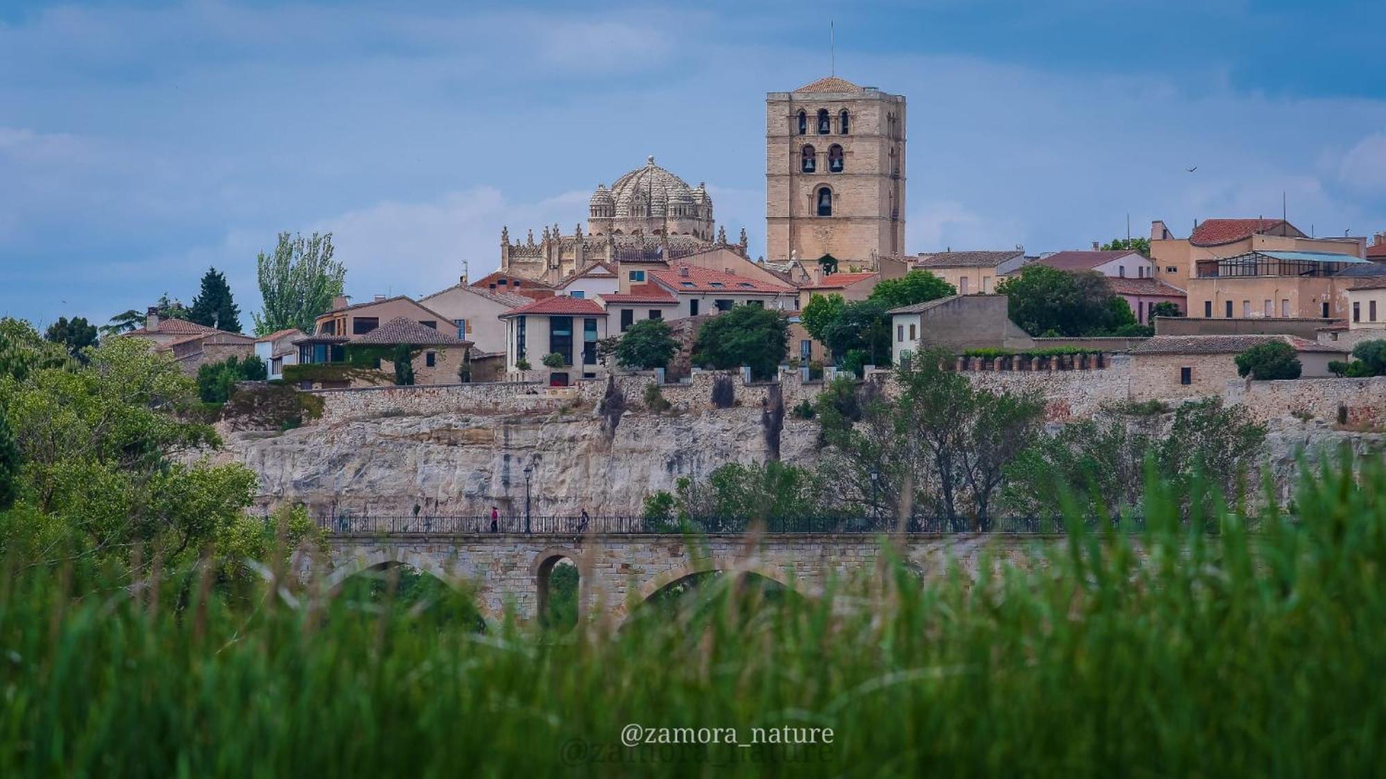 A Los Ojos Del Rio Duero Zamora Buitenkant foto
